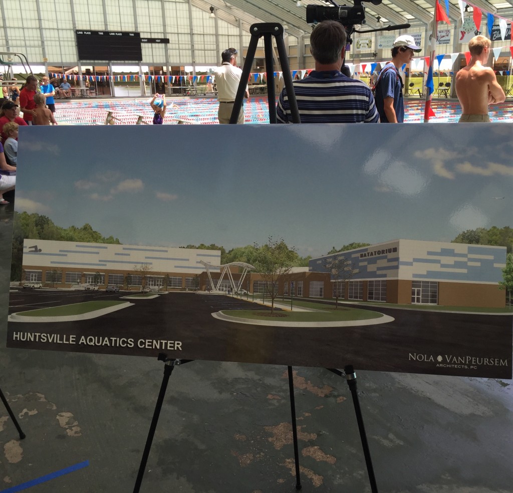 Huntsville Aquatic Center Renderings