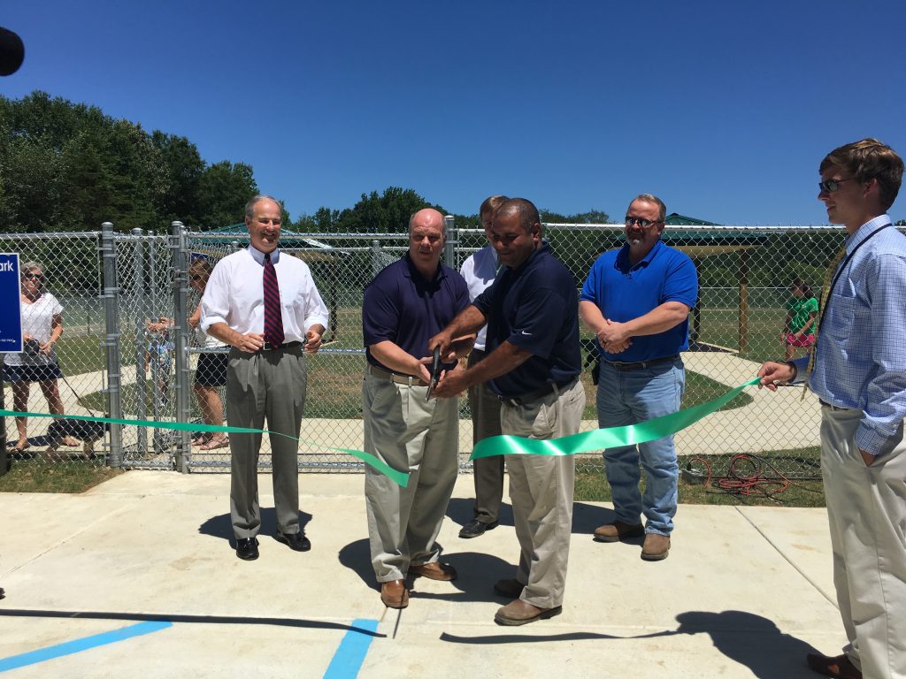 Hampton Cove Dog Park Ribbon Cutting