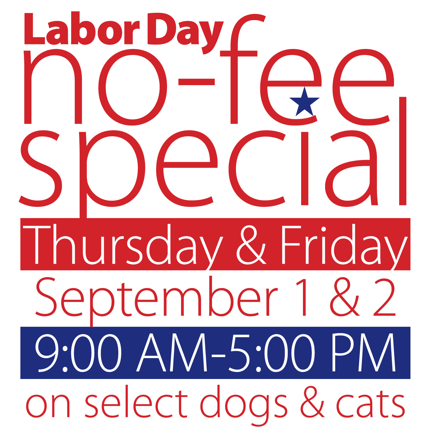 Labor Day Adoption Special 2016
