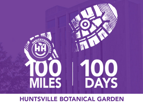 Huntsville Botanical Garden Walk Graphic