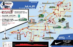 2016 Rocket City Marathon Map