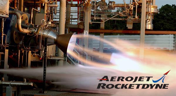 Aerojet Rocketdyne AR1 engine test