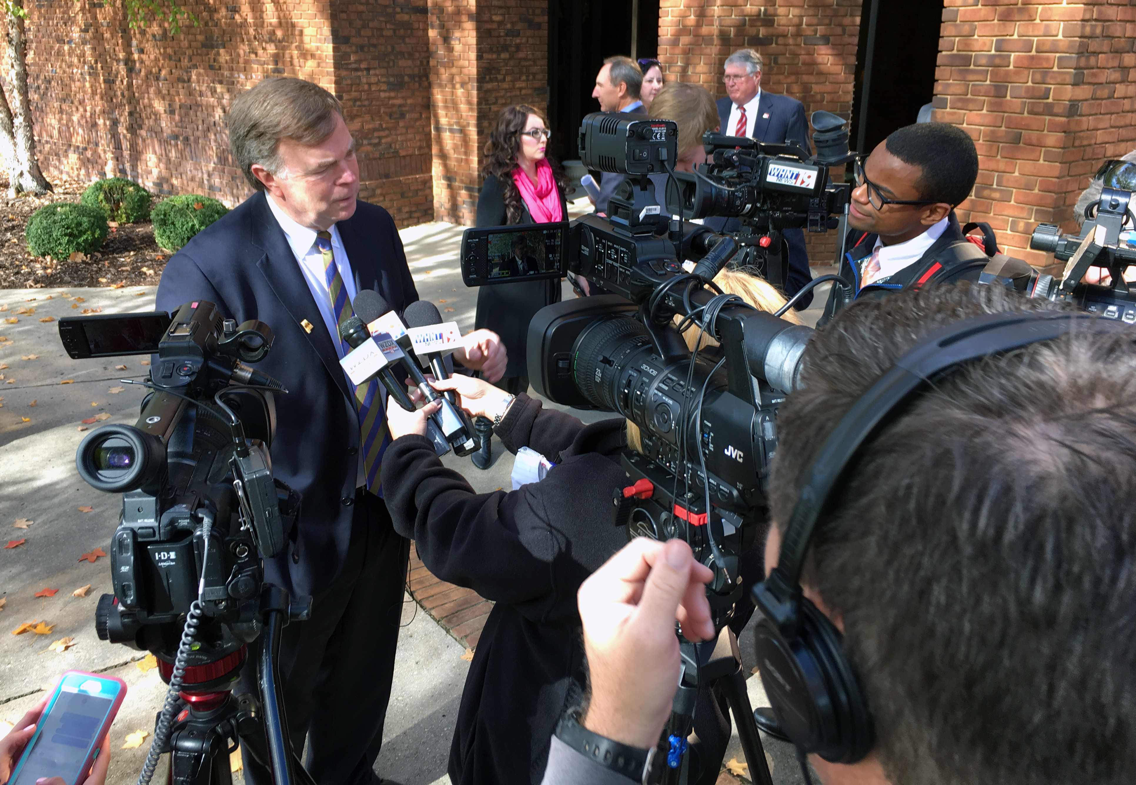 Reporters ask Mayor Battle about Huntsville's ongoing success - "What's the big secret?"
