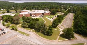 Aerial photo of Johnson High Property