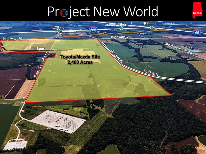 Toyota-Mazda Project Site