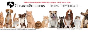 Clear the Shelter photo of pets