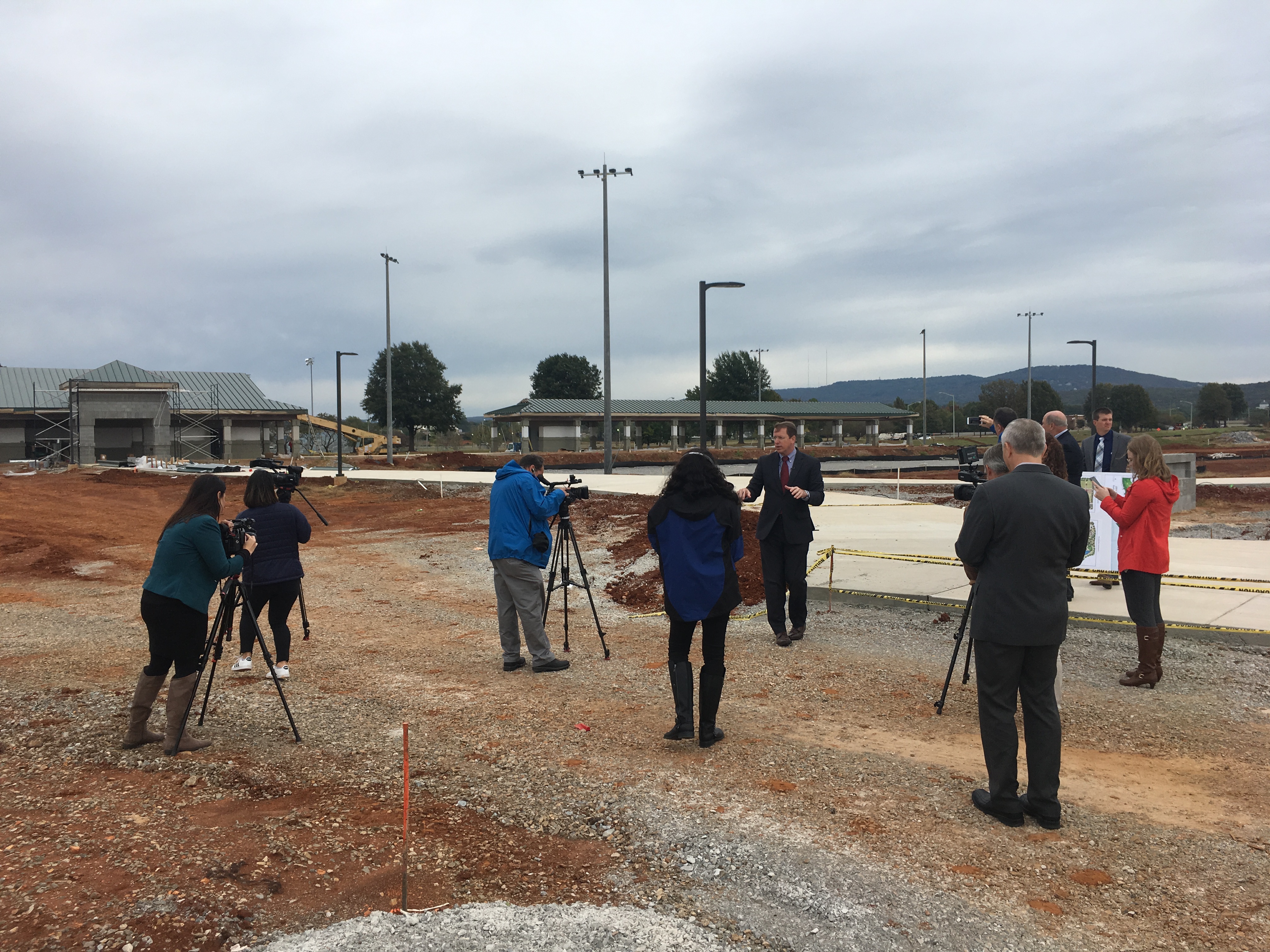 John Hunt Park Media Tour - Sand Volleyball