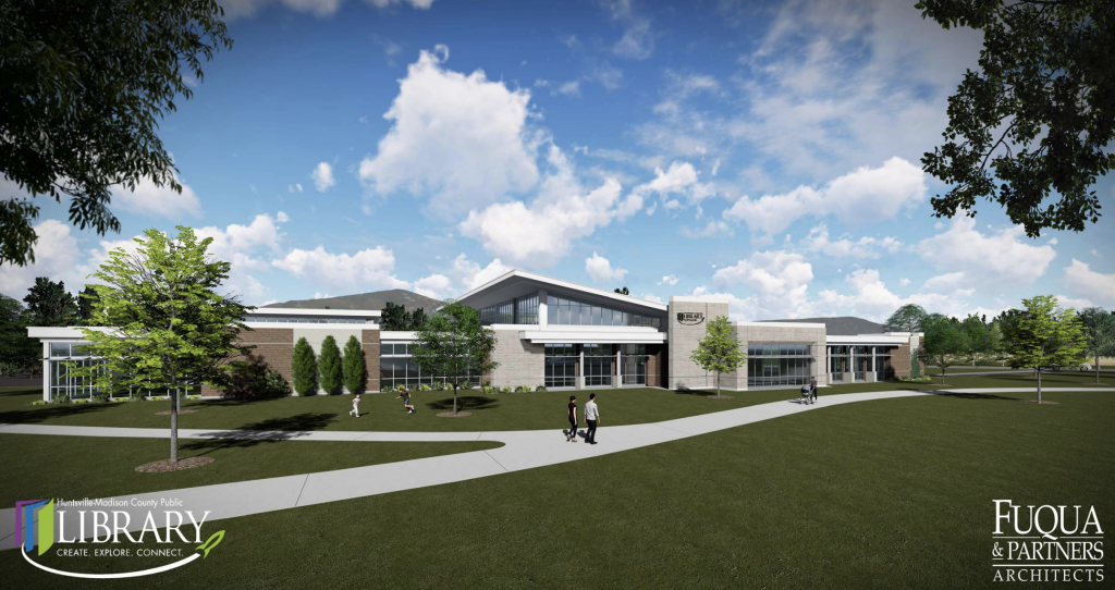 South Huntsville Library Rendering