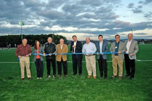 pic of Mayor and leaders at Merrimack ribbon cutting