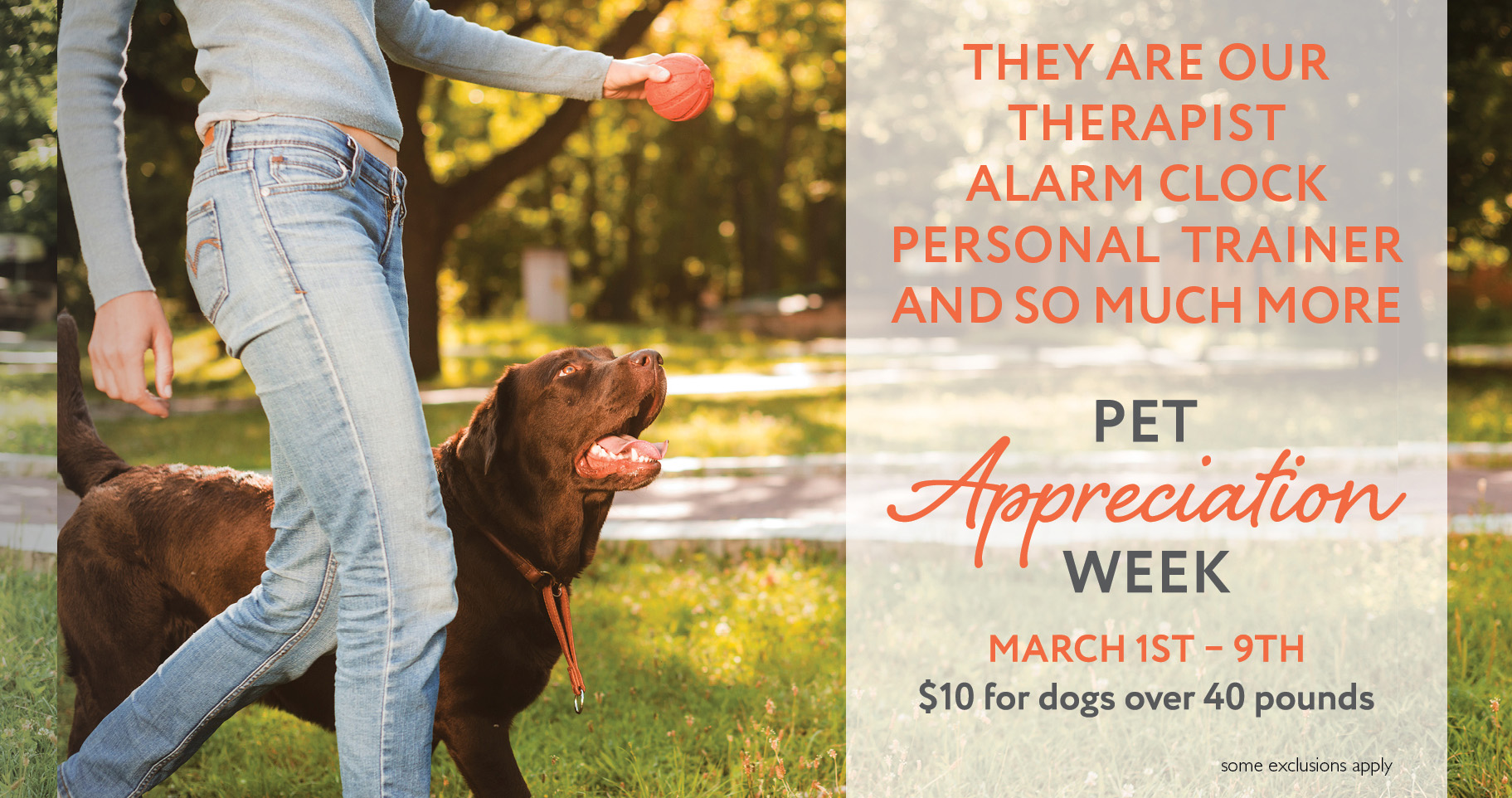 Pet Appreciation Week City of Huntsville
