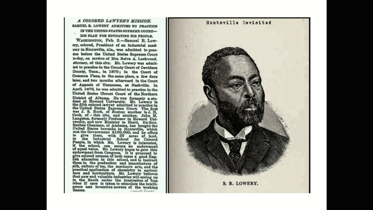 William Hampton Shedding Light on Huntsville's History During Black