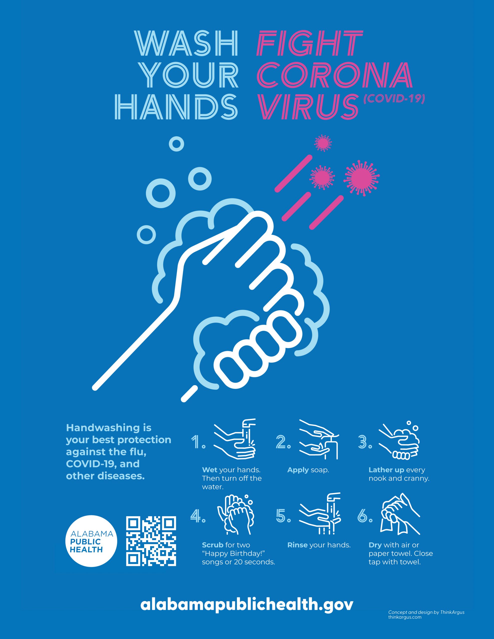 COVID19 handwashing poster