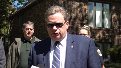 Image for Mayor Battle, HPD Provide Update on Synagogue Vandalism