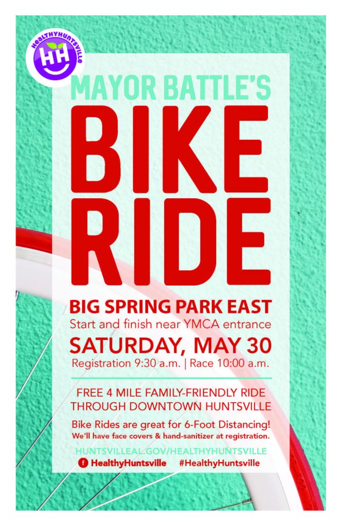 mayor's bike ride poster