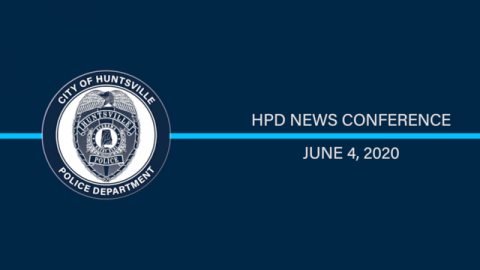 Image for Huntsville Police Department Media Briefing: June 3, 2020 Protests