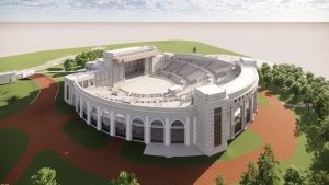 rendering of the design for Huntsville's new amphitheater