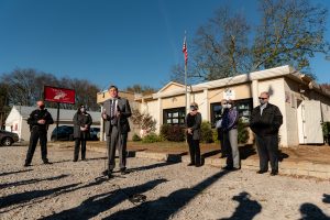 Homeless giving news conference