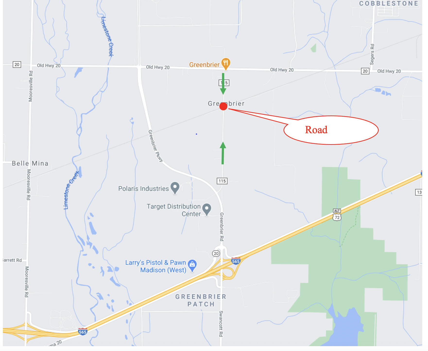 Permanent Road Closure Greenbrier Road At Norfolk Southern Railroad Crossing City Of Huntsville Permanent Road Closure Greenbrier Road At Norfolk Southern Railroad Crossing City Of Huntsville