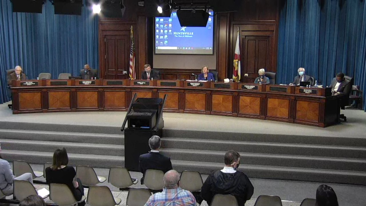 Huntsville City Council Meeting - March 25, 2021 - City of Huntsville