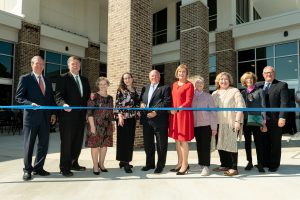 library ribbon cutting