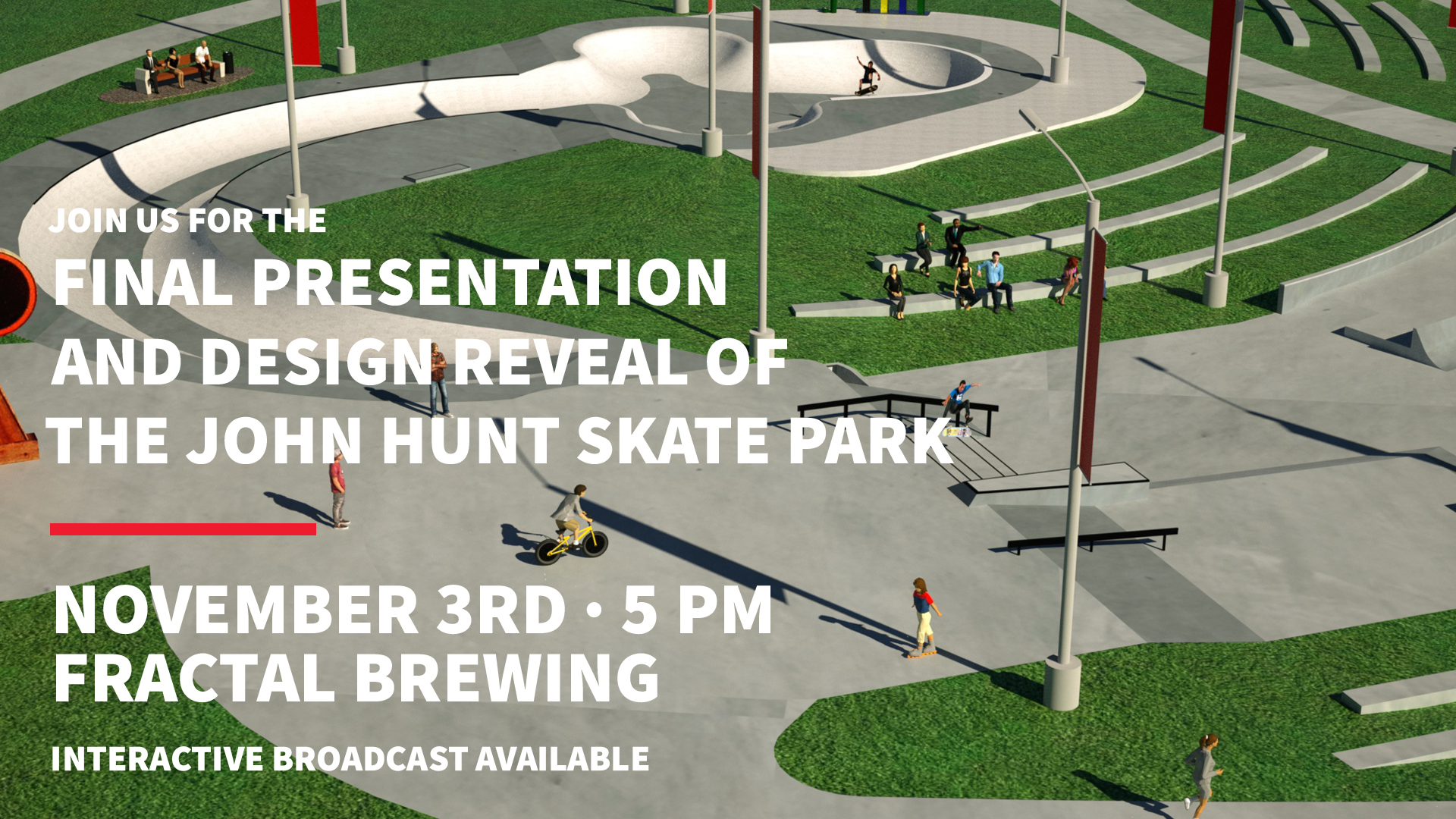 Save the Date City of Huntsville, Team Pain to reveal John Hunt Park