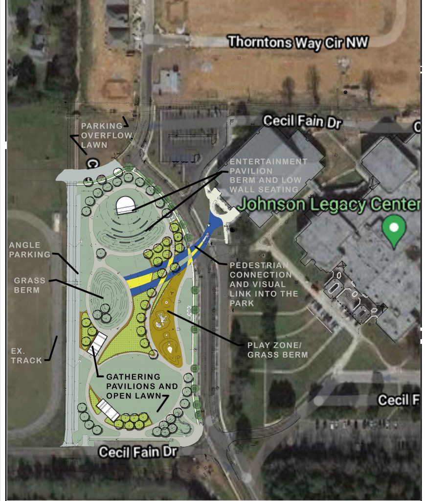 Legacy Park concept plan