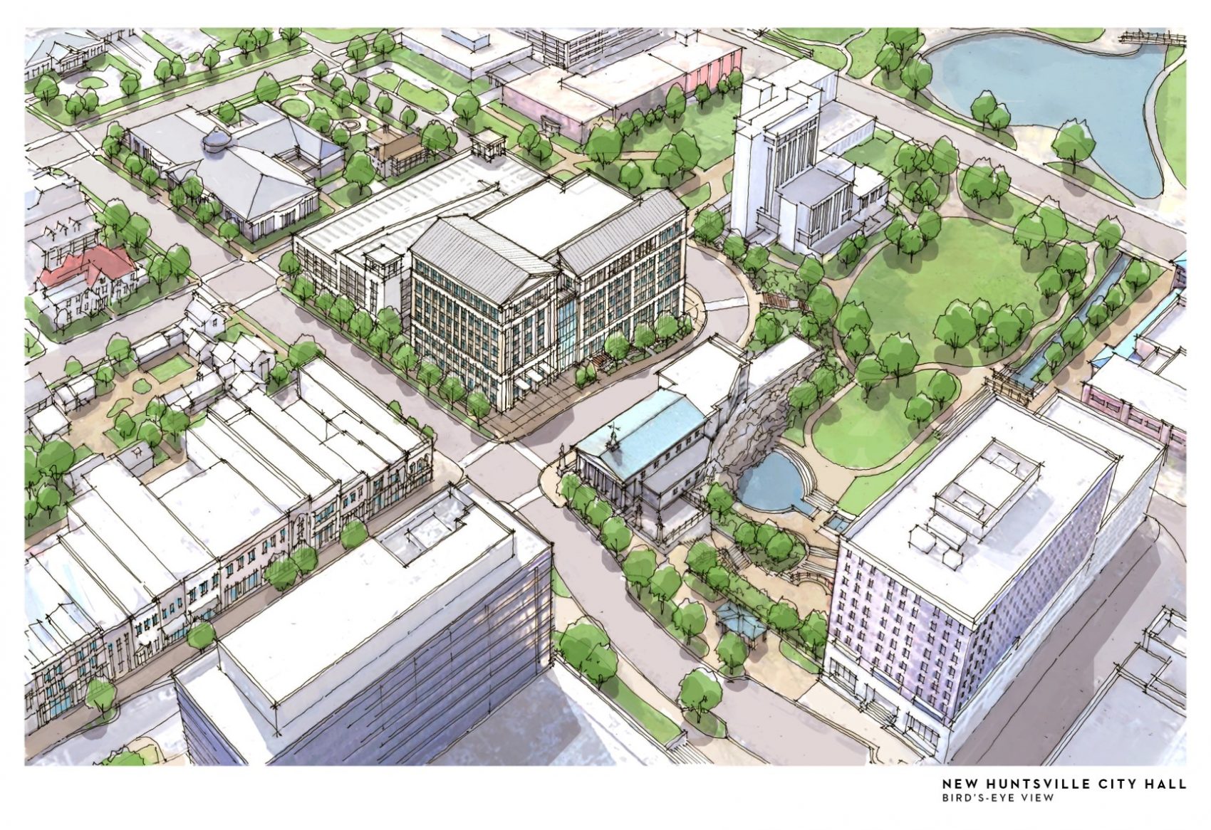 New Huntsville City Hall, parking deck a 'legacy project' for the future City of Huntsville