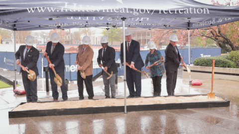 Image for City Leaders Break Ground on Huntsville City Hall