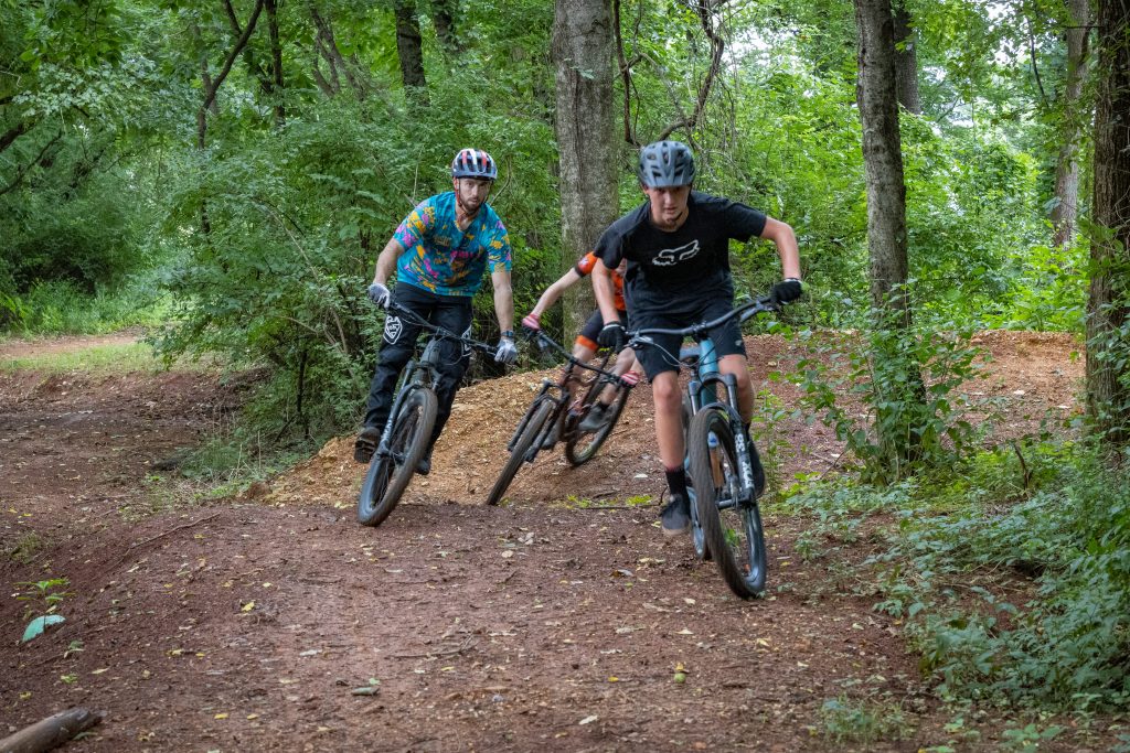 Hundreds of young mountain bikers ready to shred at John Hunt Park