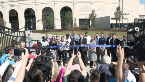 Image for City Leaders Cut Ribbon on Orion Amphitheater Ahead of Opening Weekend