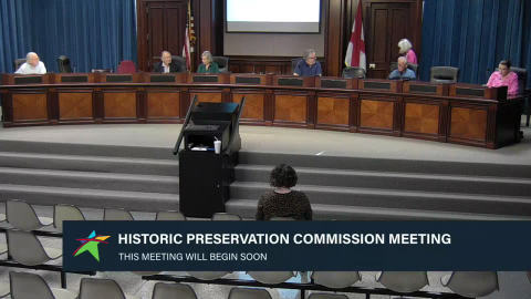 Image for Historic Preservation Commission Meeting – April 2023
