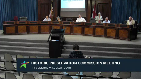 Image for Historic Preservation Commission Meeting – June 2023