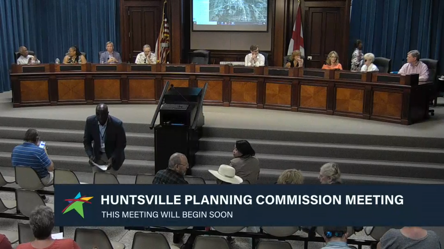 Huntsville Planning Commission Meeting June 2023 City of Huntsville