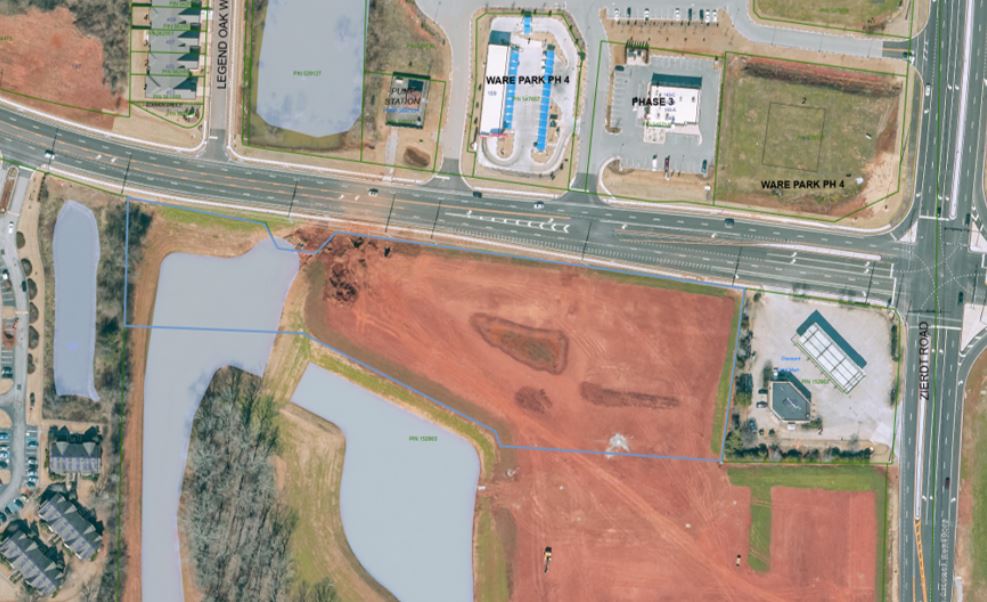 site aerial of West Huntsville Recreation Center