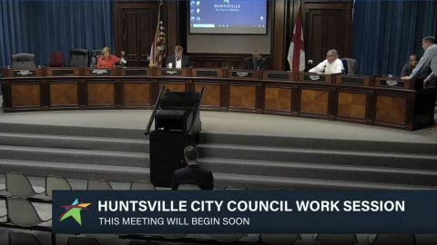Image for Huntsville City Council Work Session – July 25, 2023