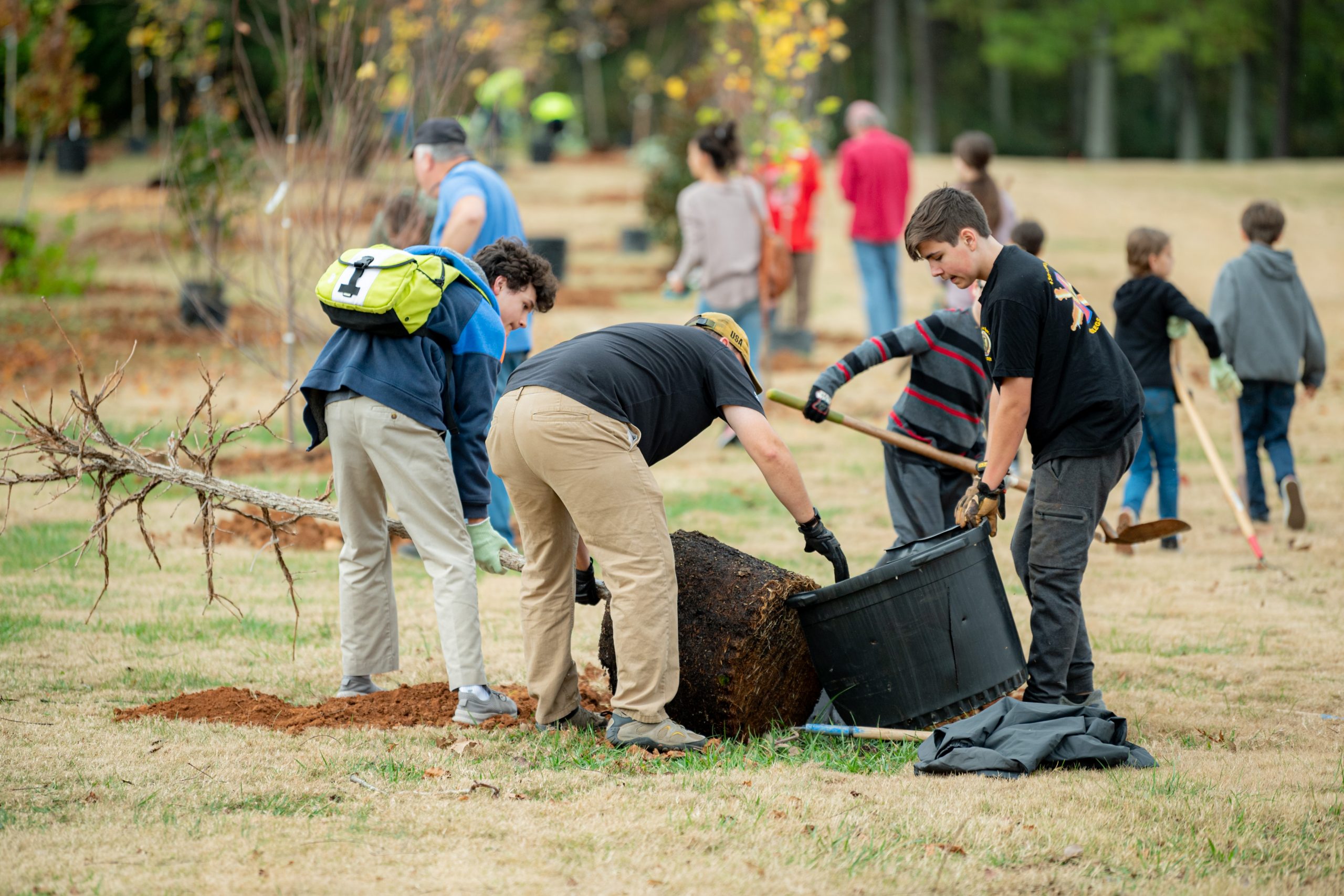 Growing Huntsville’s Tree Canopy – Mayor Battle’s Tree Planting Day ...