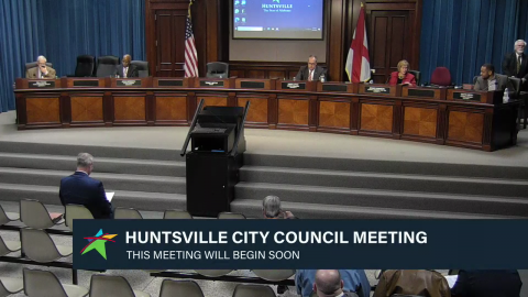 Image for Huntsville City Council Meeting – January 11, 2024