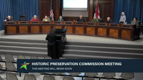 Image for Huntsville Historic Preservation Commission Meeting – January 2024