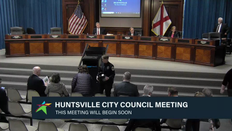 Image for Huntsville City Council Meeting – April 11, 2024