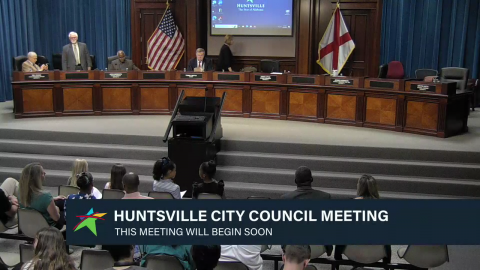 Image for Huntsville City Council Meeting – April 25, 2024