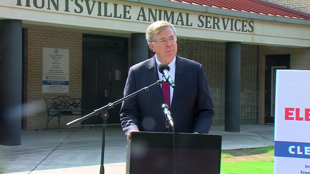 Huntsville Animal Services Clear the Shelters News Conference City of
