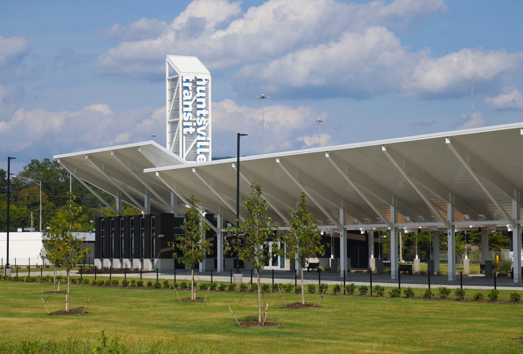 Photo of New Downtown Huntsville Transit Center