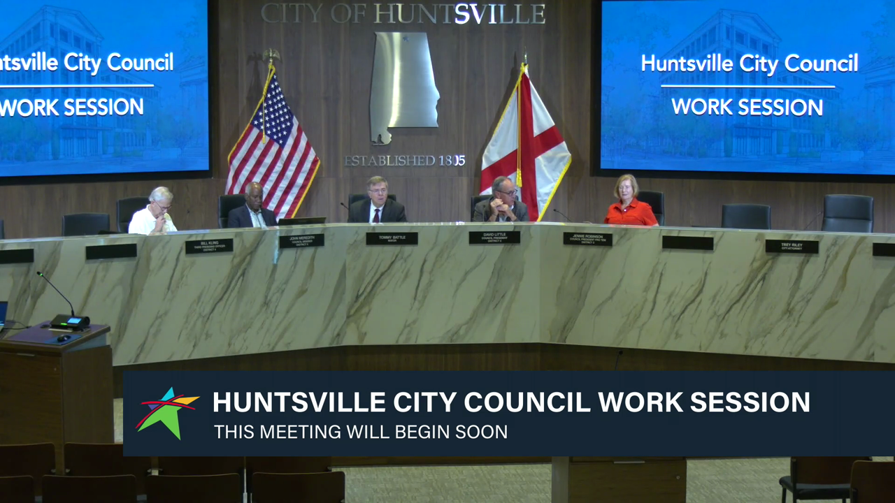 Image for Huntsville City Council Work Session_2025 Budget – September 3, 2024
