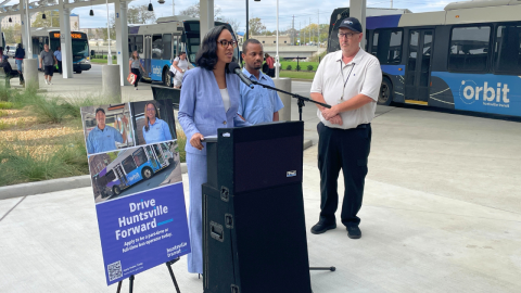 Image for Huntsville Transit Recruitment Kickoff News Conference