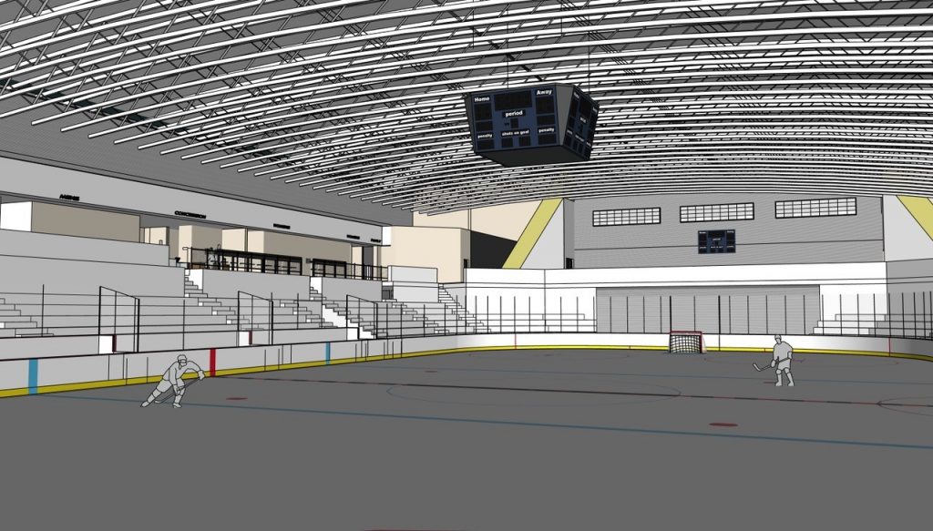 Ice Center Expansion Rendering
