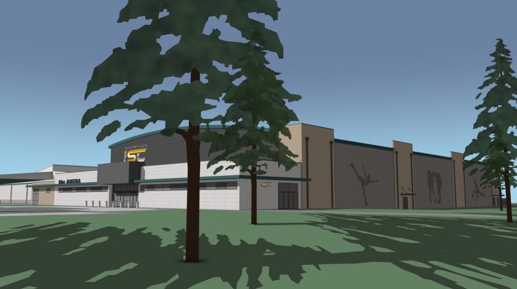 Ice Center Expansion Rendering