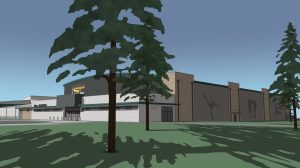 Ice Center Expansion Rendering