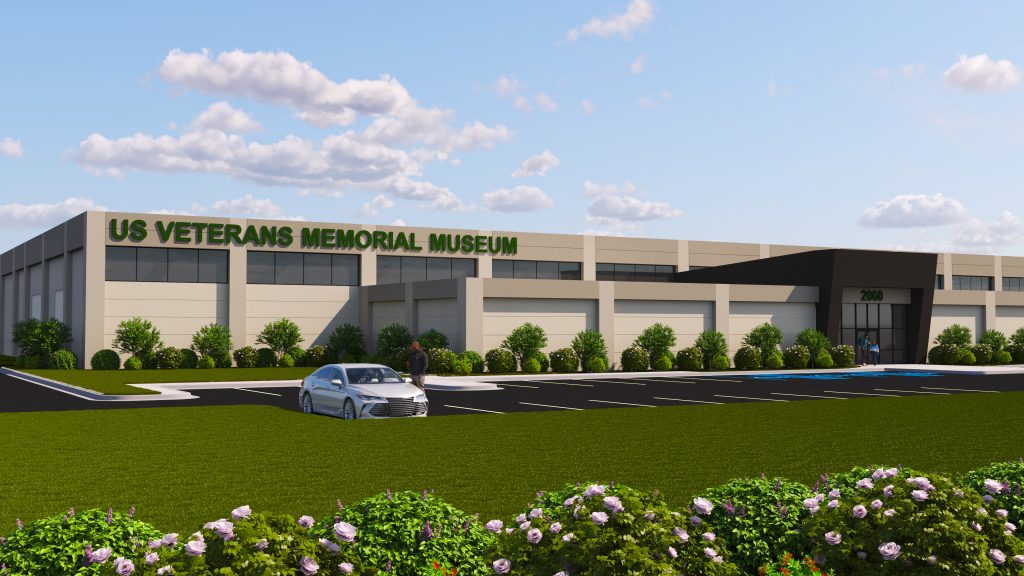 John Hunt Park Military Museum construction rendering