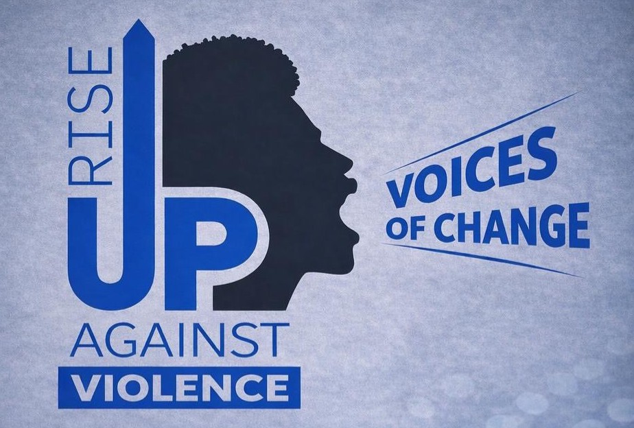graphic for anti-violence event