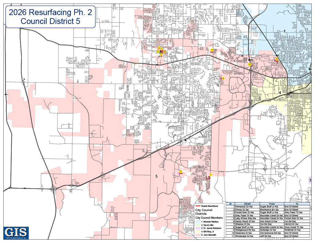 map with pink areas and black lines for roads
